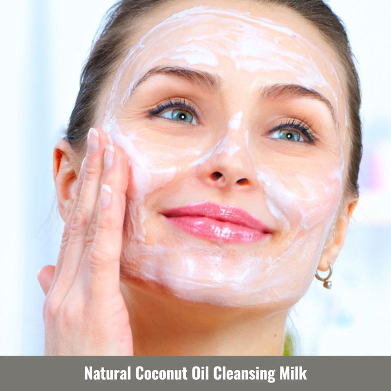 Natural Coconut Oil Cleansing Milk - Make Up Remover