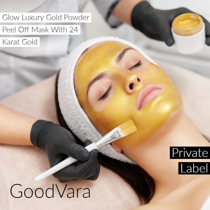 GoodVara Skin Wrap Masks: Get That Glow Luxury Gold Powder Peel Off Mask With 24 Karat Gold