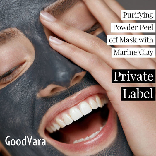 GoodVara Purifying Powder Peel off Mask with Marine Clay