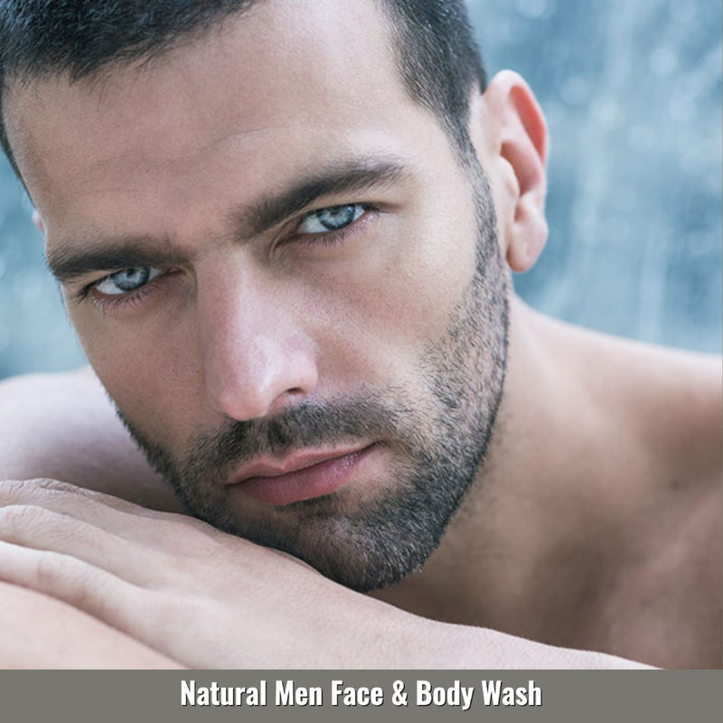 Natural Men Face & Body Wash