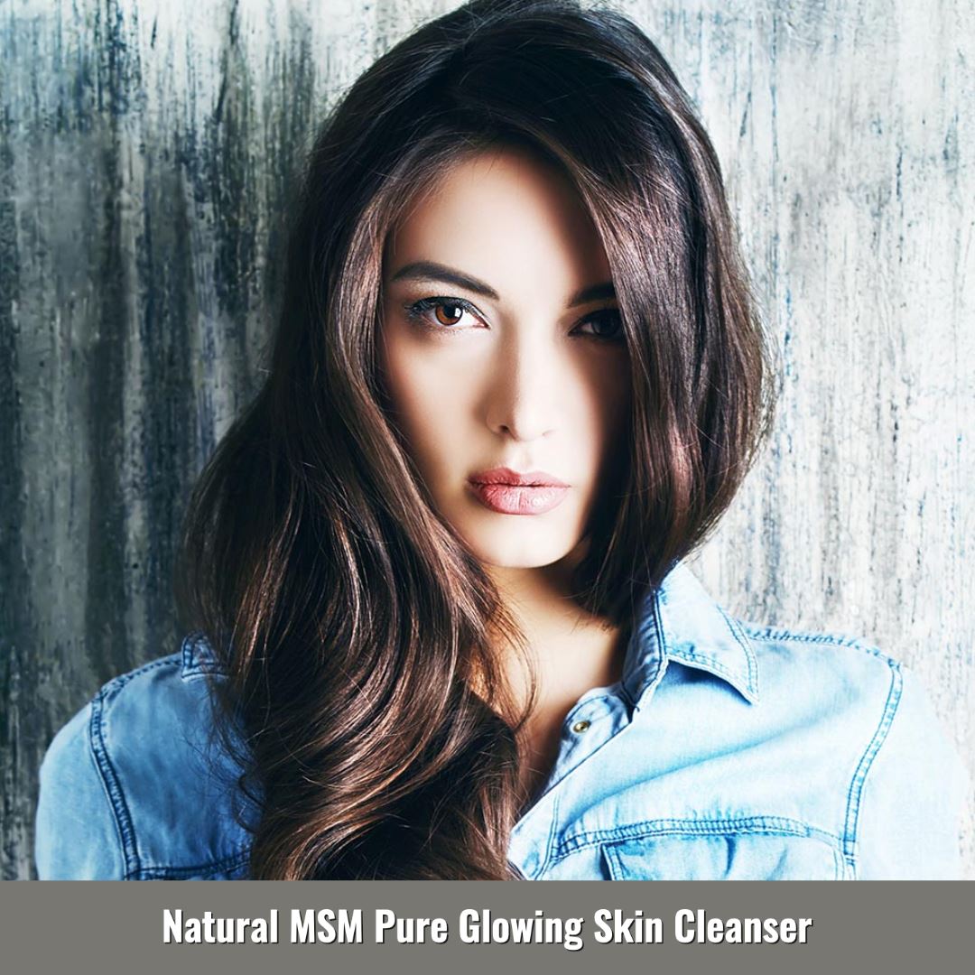 Natural MSM Pure Glowing Skin Cleanser - Sulfate Free