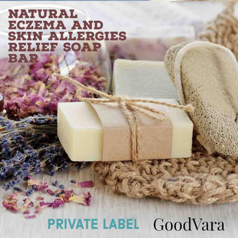Natural Eczema And Skin Allergies Relief Soap Bar