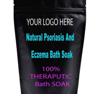 Natural Psoriasis & Eczema Bath Salt Soak - Image 1